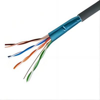 RJ45 тип соединителя Категория 5e Ethernet-кабель с материалом PVC-жакет