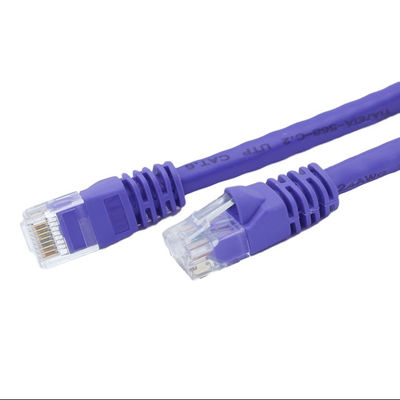 CMX кабель заплаты оценки 24AWG Cat5e UTP огня, кабель Cat5e внешний для связывает