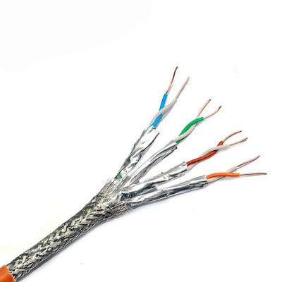 двойник кабеля LAN локальных сетей 40G 2000Mhz CAT8 CAT7E защищал FTP