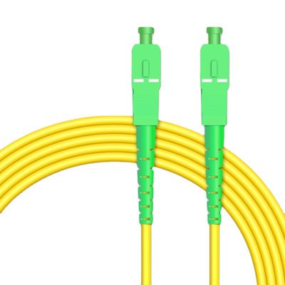 SC/APC к гибкий провод оптического волокна симплексу LSZH SC/APC однорежимный 3m