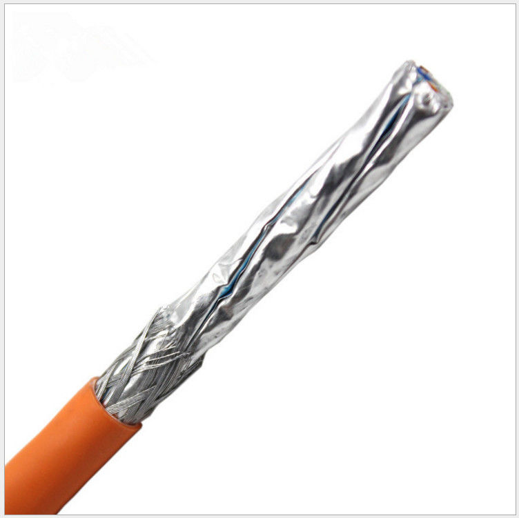 305m защищаемый кабель LAN CAT7 23awg 0.58mm обнаженный медный, кабель сети кота 7