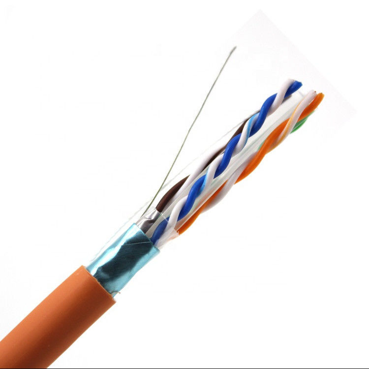4 пары 1000ft Al ленты Cat6 2 пары кабеля LAN, защищали медь CCA CU кабеля ethernet кота 6