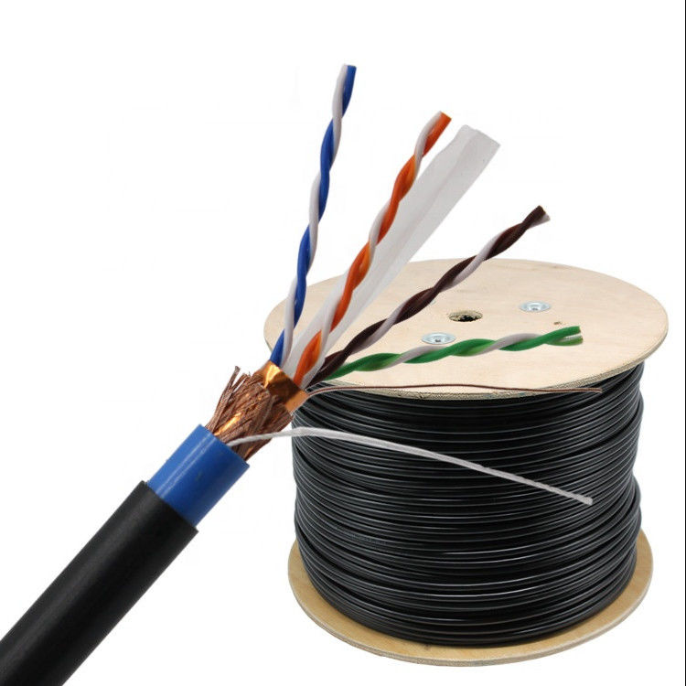 пара SFTP Cat6 PVC 4P 305M защищала кабель ethernet, кабель PVC SFTP Cat6