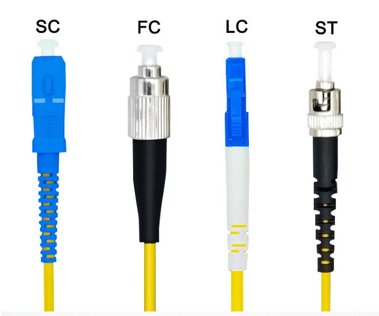 Гибкий провод оптического волокна дуплекса соединителя SC UPC-ST UPC-SM-DUPLEX