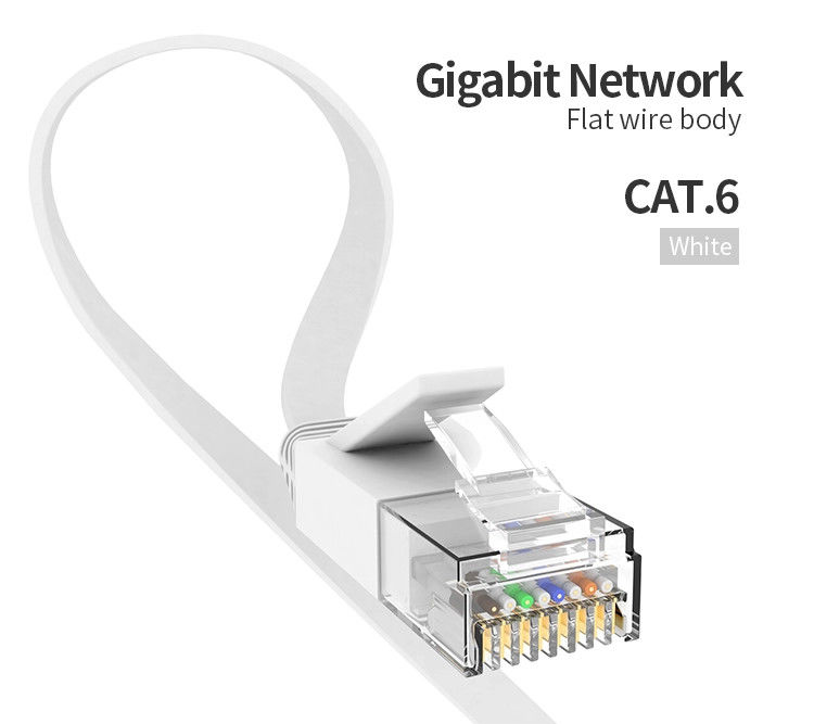24AWG гибкий провод FTP UTP Cat6, гибкий провод Cat6 Amp для локальных сетей