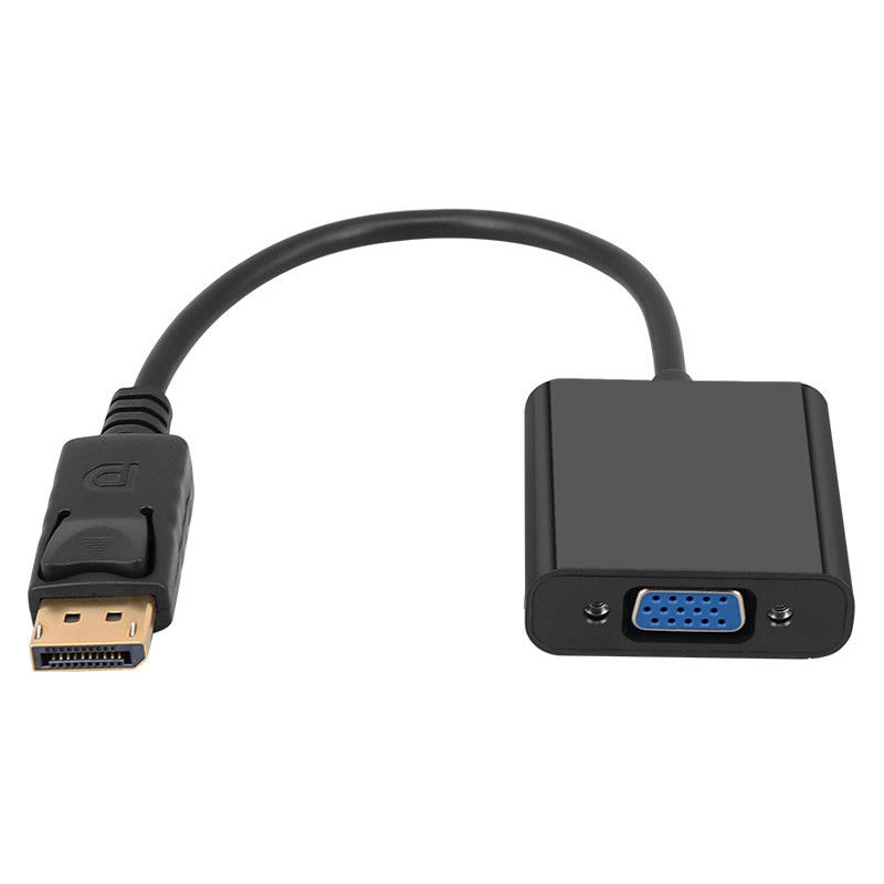 порт дисплея Thunderbolt 1080p мужской к женскому VGA Displayport к кабелю монитора VGA