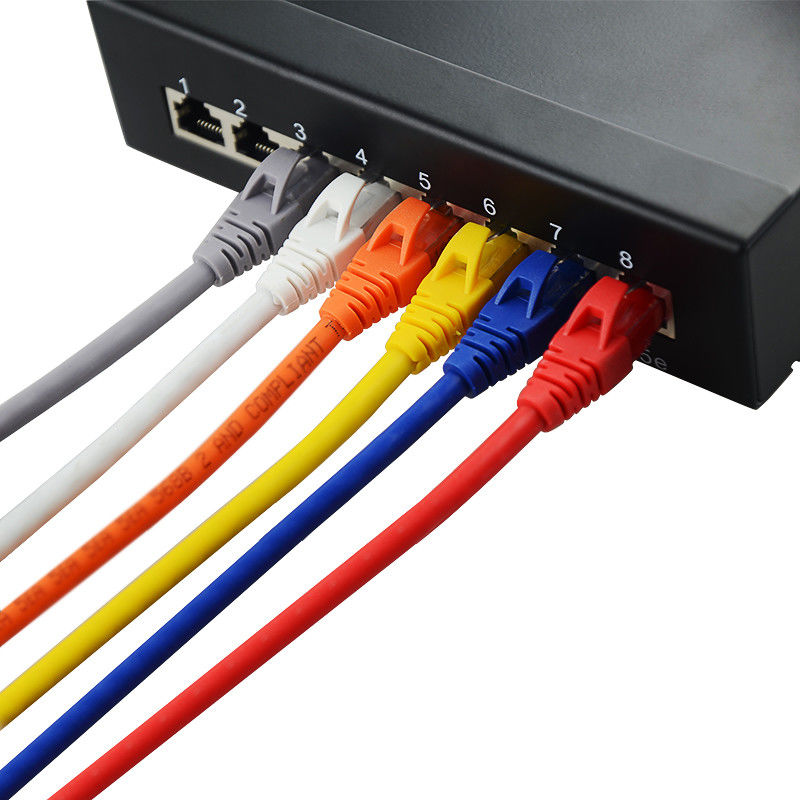 кот 6 гибкого провода UTP кабеля сети локальных сетей 10m 34AWG