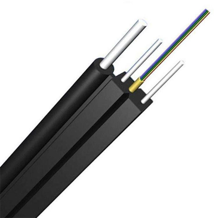 Кабель падения FTTH оптического волокна провода стали наличия собственной личности 2 ядров GJYXCH