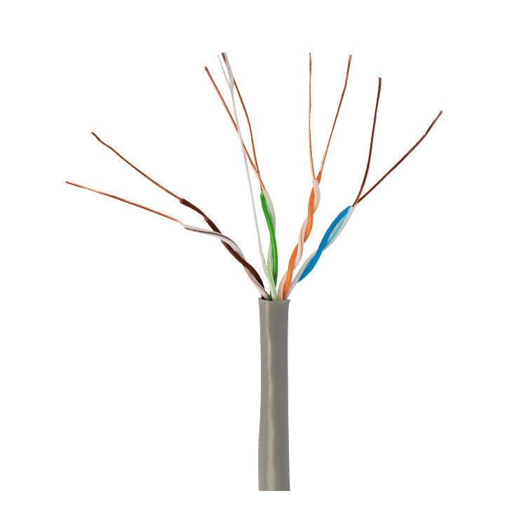Куртка кабеля LAN сети категории 5 Cat5e U/UTP 0.5m подгонянная