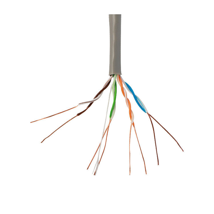 Куртка кабеля LAN сети категории 5 Cat5e U/UTP 0.5m подгонянная
