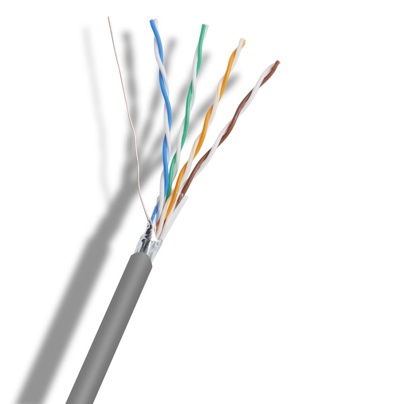 медь FTP экрана локальных сетей кабеля Lan сети скрученного шнура FTP Cat6 305m