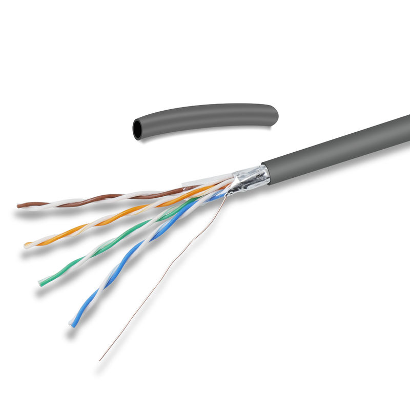 медь FTP экрана локальных сетей кабеля Lan сети скрученного шнура FTP Cat6 305m