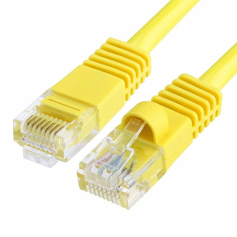 Кабель и соединители кота 5 кабельной сети UTP Cat5 5e 6 латают кабель в сети