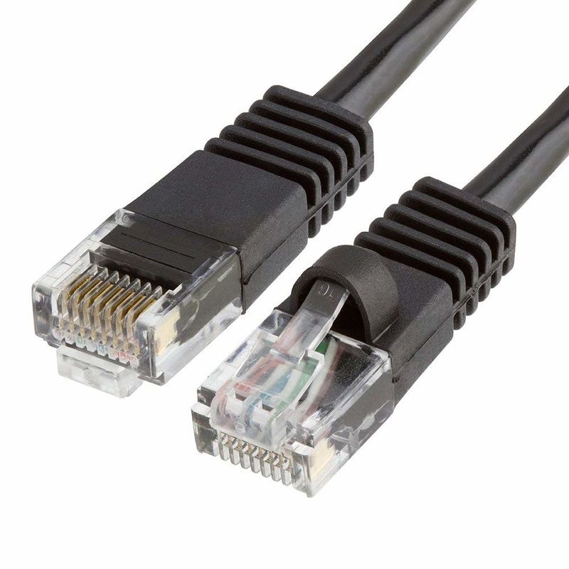 Кабель и соединители кота 5 кабельной сети UTP Cat5 5e 6 латают кабель в сети