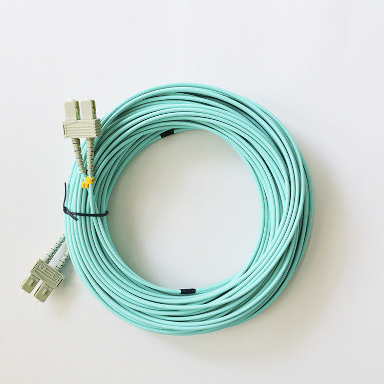 SC дуплекса/UPC MM OM3 гибкий провод стекловолокна 2.0mm/3.0mm