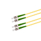Соединительный кабель кабеля заплаты оптического волокна дуплекса одиночного режима SC LC/APC ST/гибкого провода оптического волокна