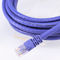 Пурпурная медь кабеля ethernet Cat6 цвета 50m сделала RJ45 8P8C