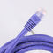 Пурпурная медь кабеля ethernet Cat6 цвета 50m сделала RJ45 8P8C